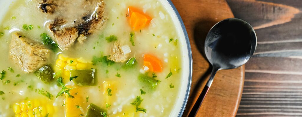 具だくさんスープ